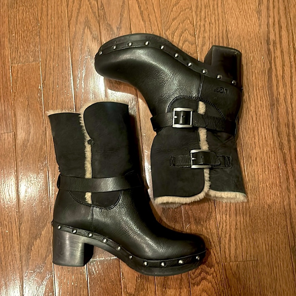 Black Ugg Boots Size Women’s 8